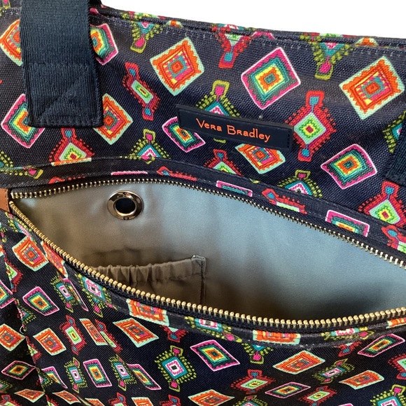 Vera Bradley Expandable Large Tote Bag - Like New - Picture 7 of 14